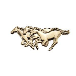 James Avery 14K Yellow Gold Running Horses Pin/Brooch #22978